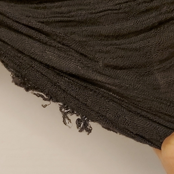 Charcoal Grey Scarf - Picture 2 of 2